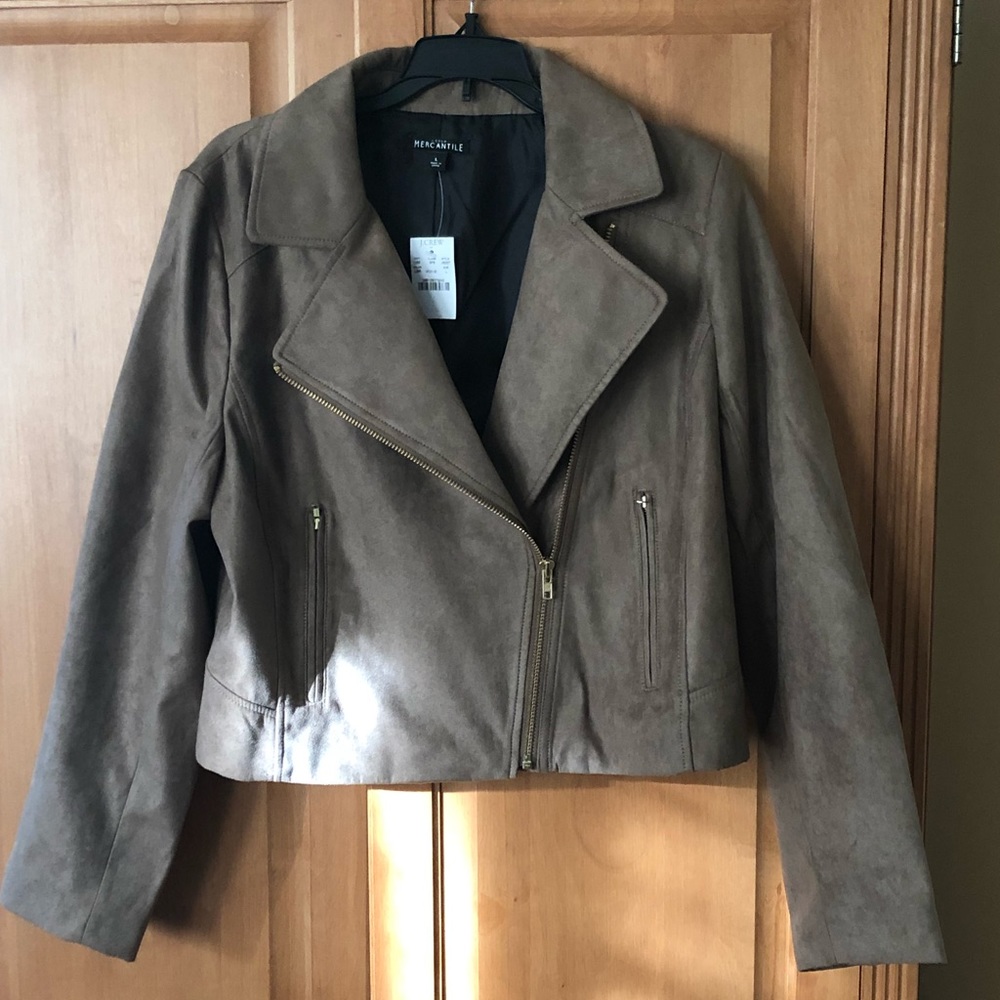 J. Crew suede jacket